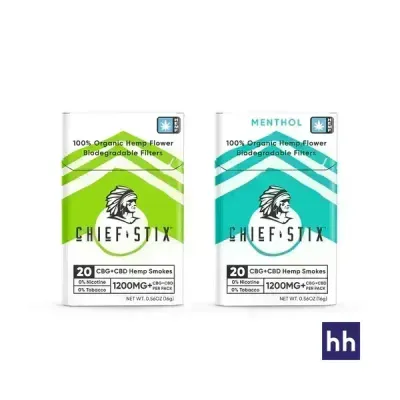 Chief Stix Hemp CBD CBG Preroll 20pc pack