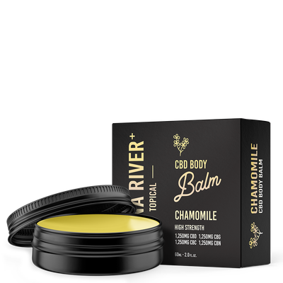Canna River CBD Balm 1250mg CBD CBG CBC CBN 