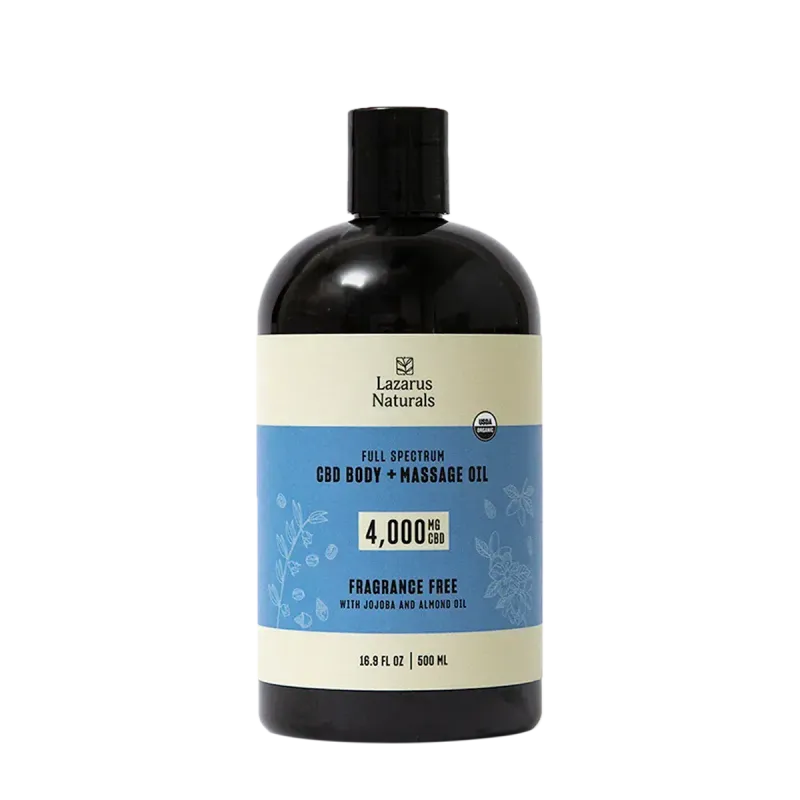 Lazarus Massage Oil 4000mg