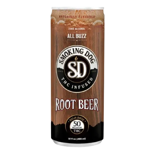 CBD Living Smoking Dog 50mg THC Selzer