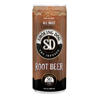 CBD Living Smoking Dog 50mg THC Selzer