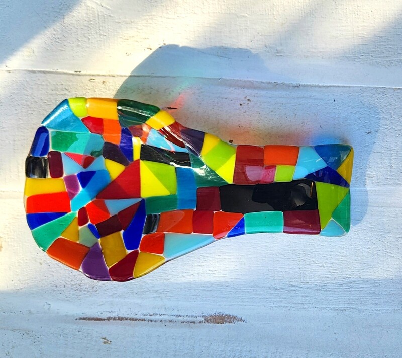 Colorful Mosaic Spoonrest
