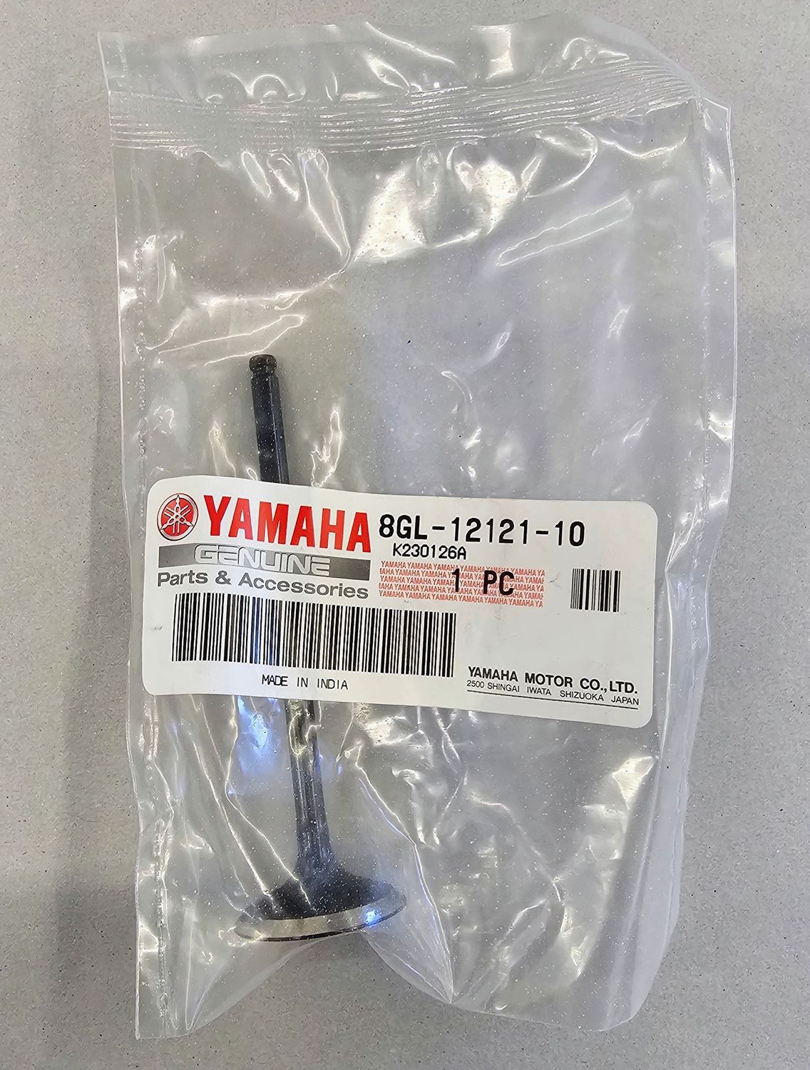 3 Cylinder OEM Exhaust Valves