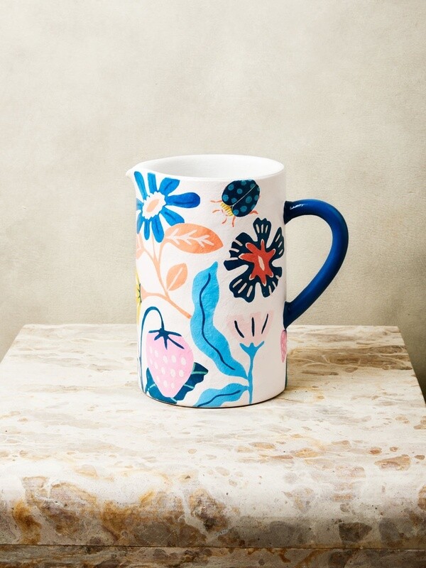 Meadow Jug - White