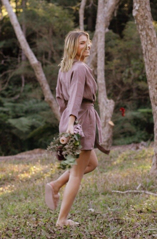 Summer Linen Kimono