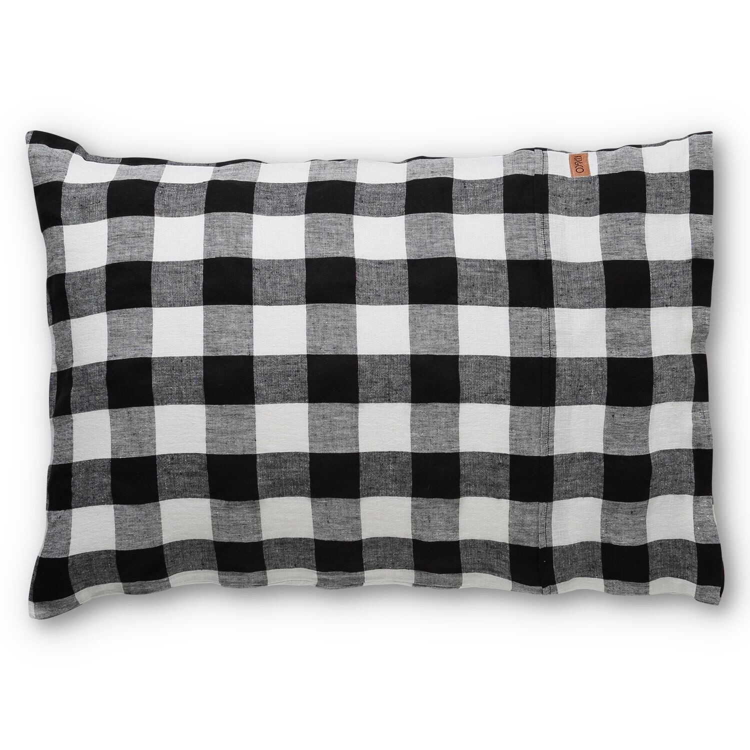 Black &amp; White Gingham Bedding, Size: 2PC Pillowcase