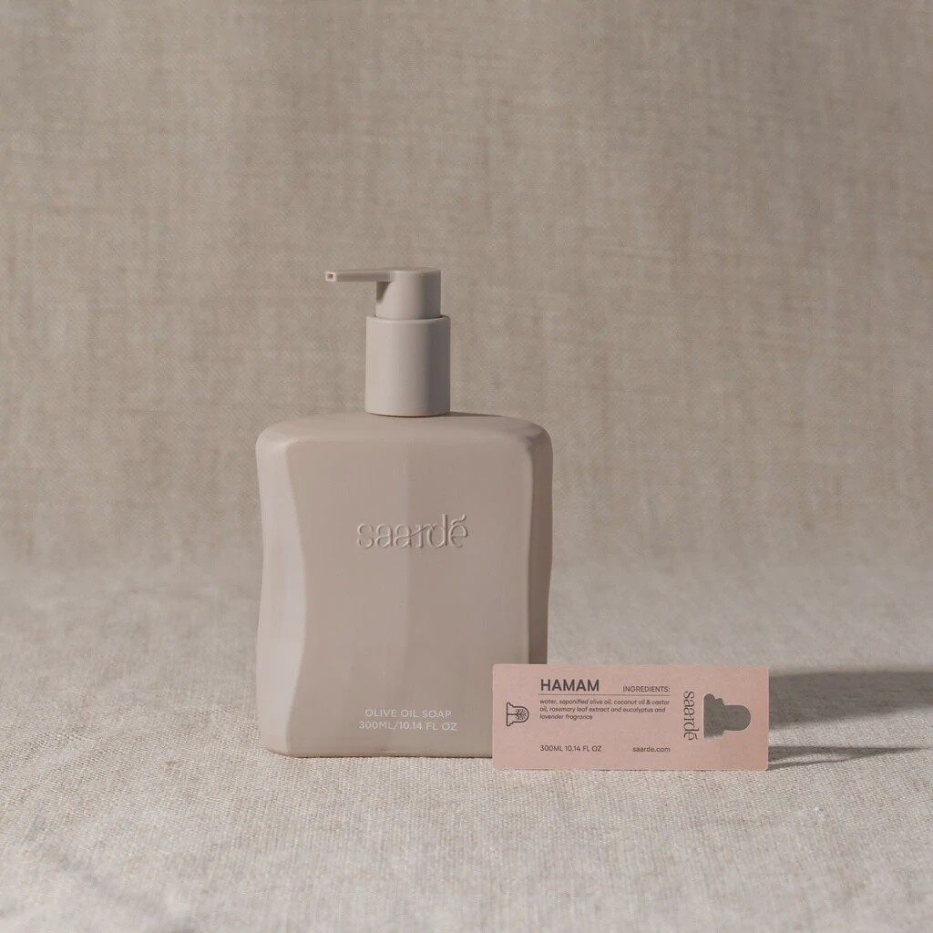 Ceramic Hand &amp; Body Wash 300ml, Material: Hamam