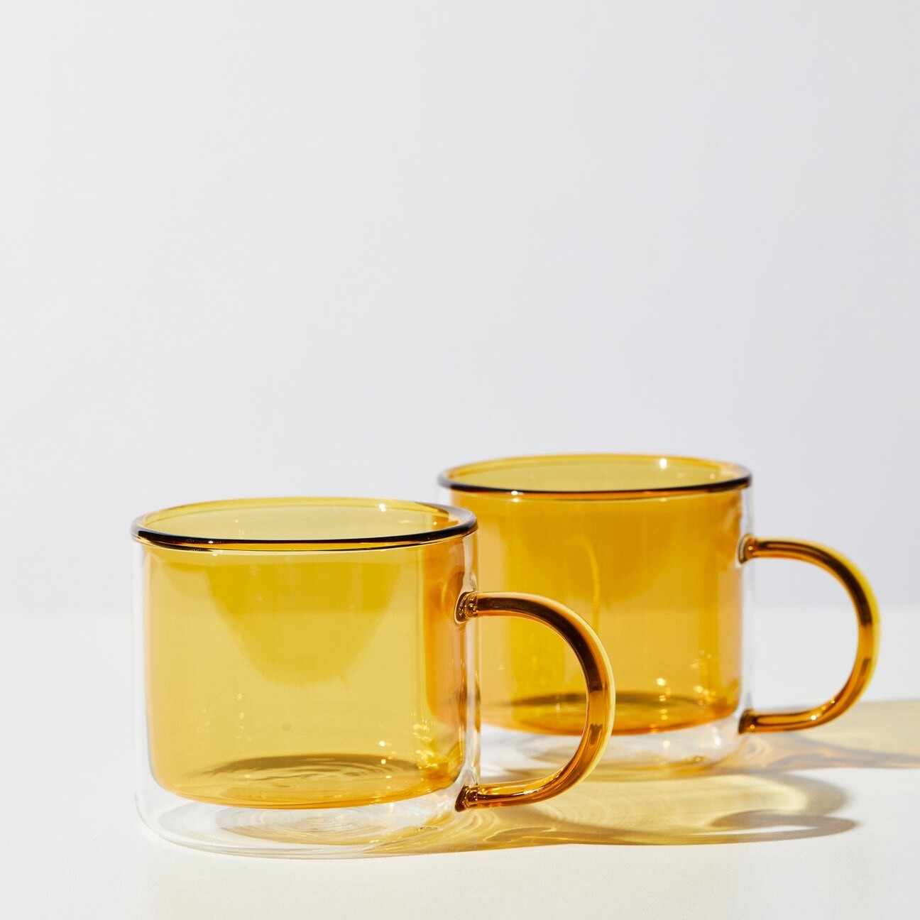 Double Trouble Mugs in Yellow