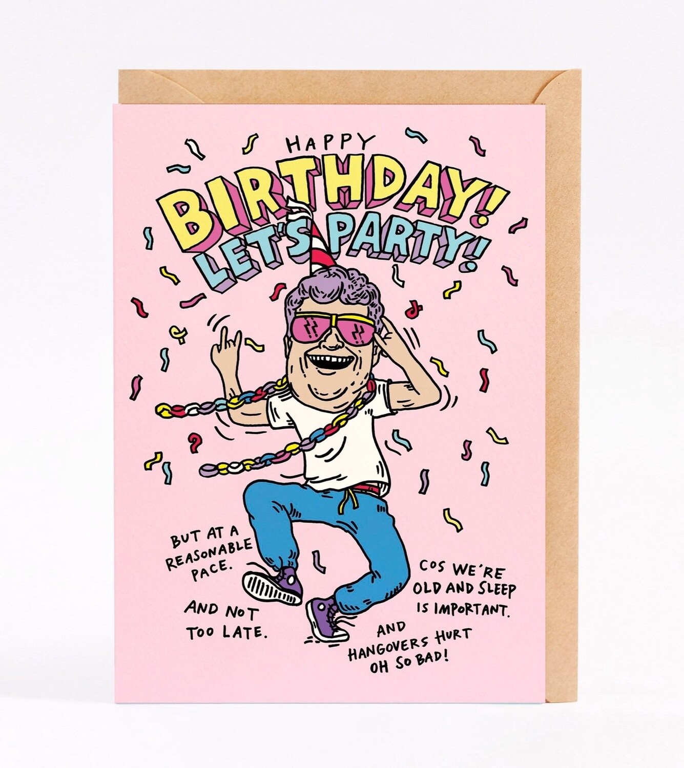 Wally Paper Co - Happy Birthday Card