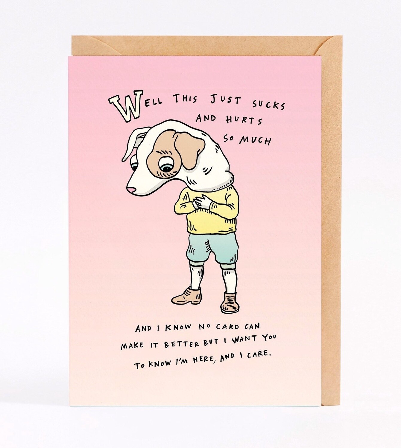 Wally Paper Co - Well This Just Sucks So Much Card