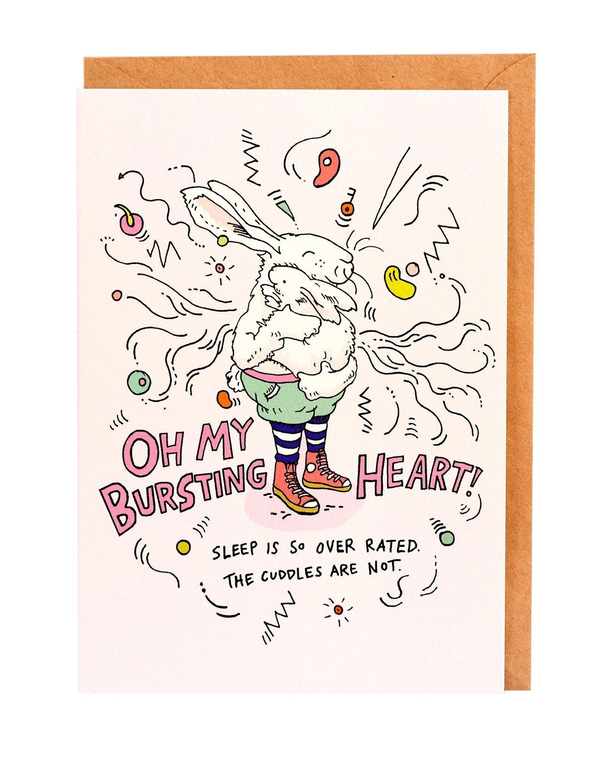 Wally Paper Co - Oh My Bursting Heart Card
