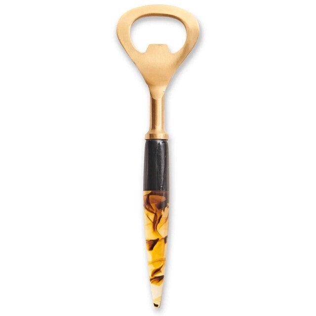 Kip &amp; Co Bottle Opener in Smokey Amber