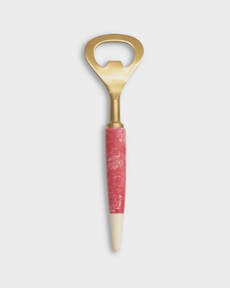 Kip &amp; Co Bottle Opener in Pink Marble