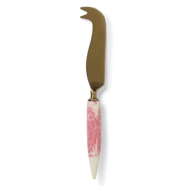 Kip &amp; Co Cheese Knife in Pink Marble