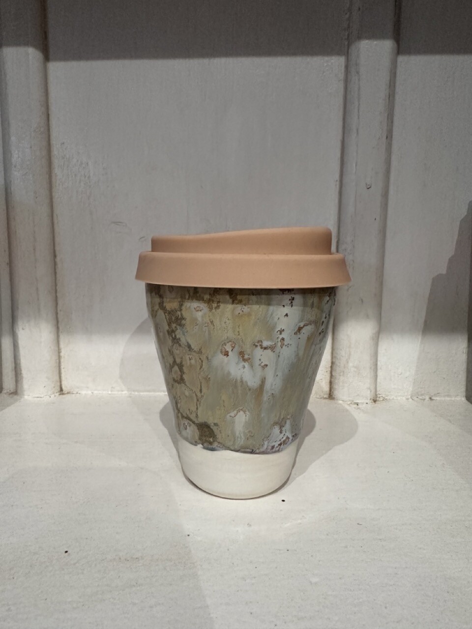 &quot;Fraser Island&quot; Handmade Ceramic Keep Cup in Medium