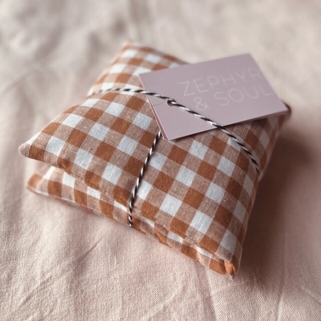 Heatpack in Clay Gingham