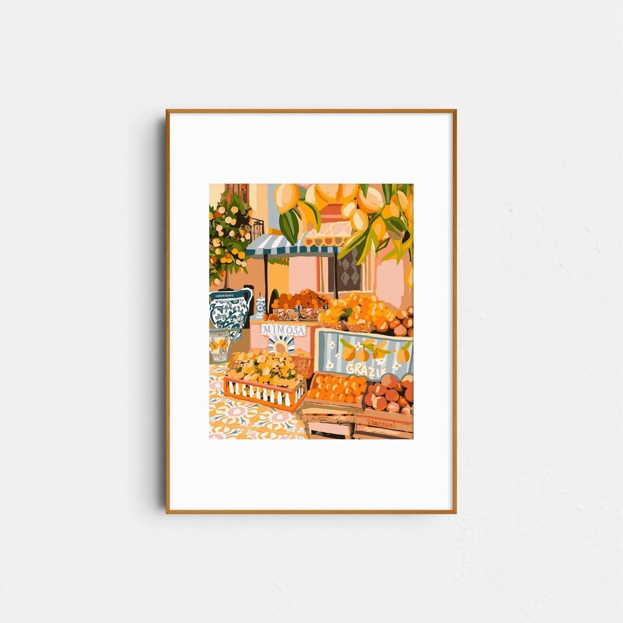 Palermo (Mini Framed) Kit by Paint Like Frida