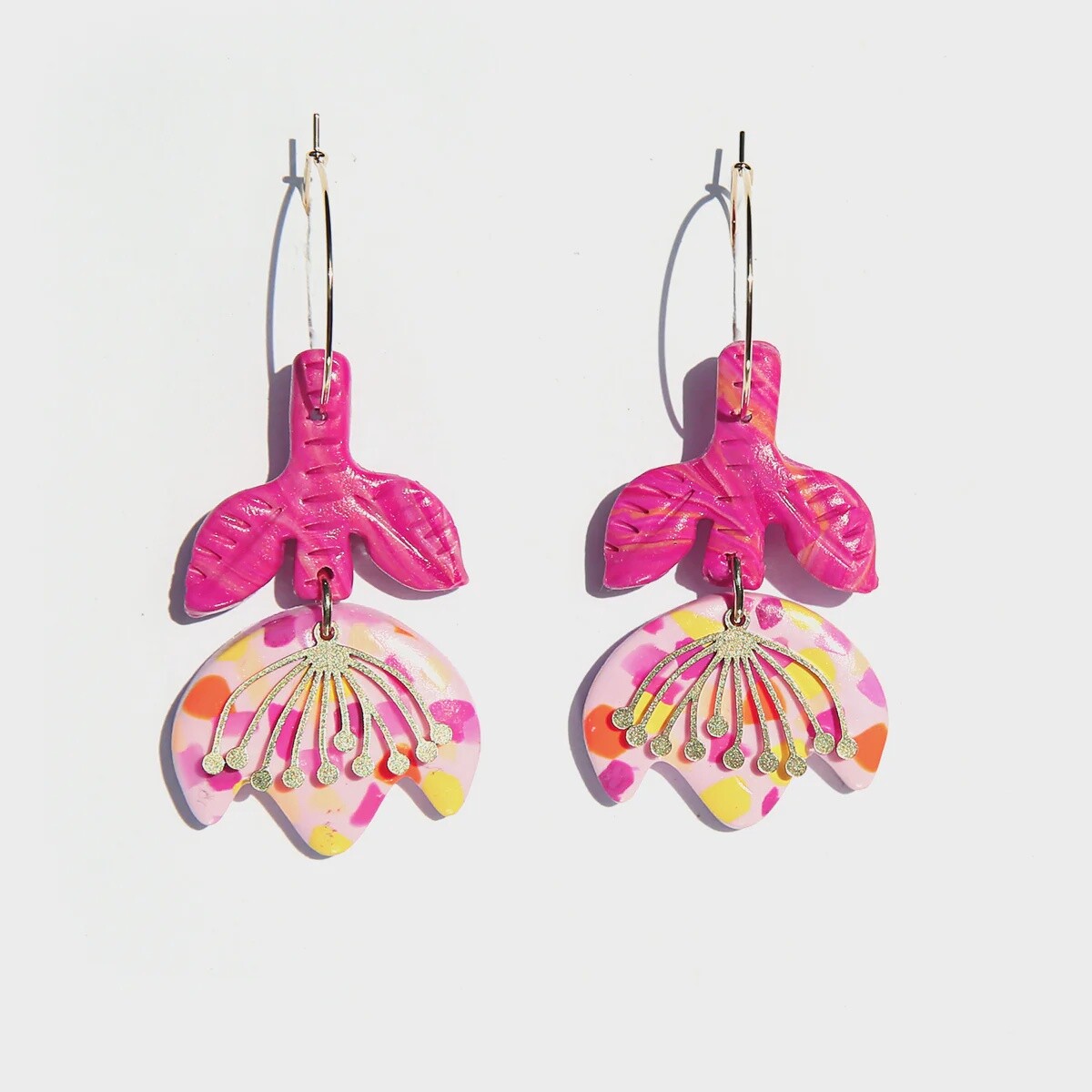 Spring Tulip Earrings