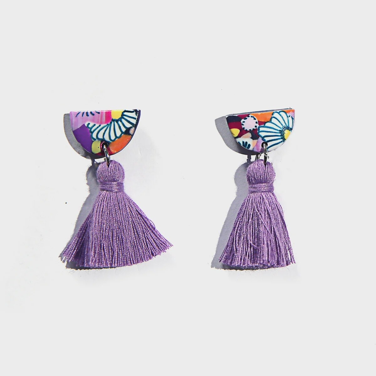 Purple Tassels