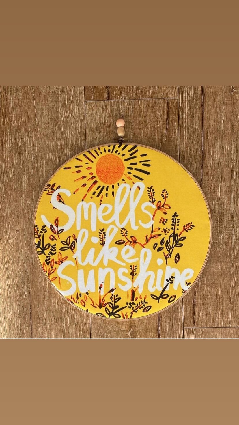 Smells Like Sunshine Hoop