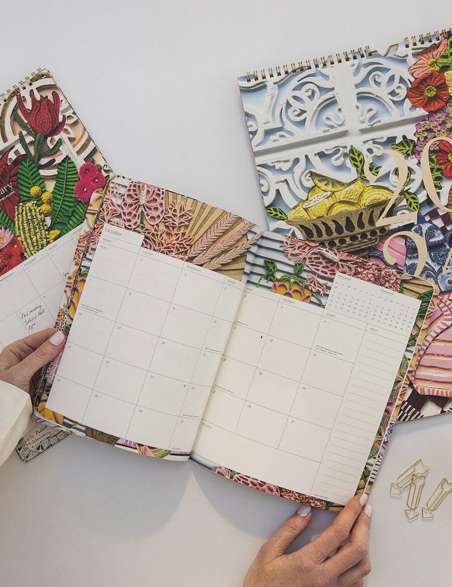2024 Monthly Calendar Notebook