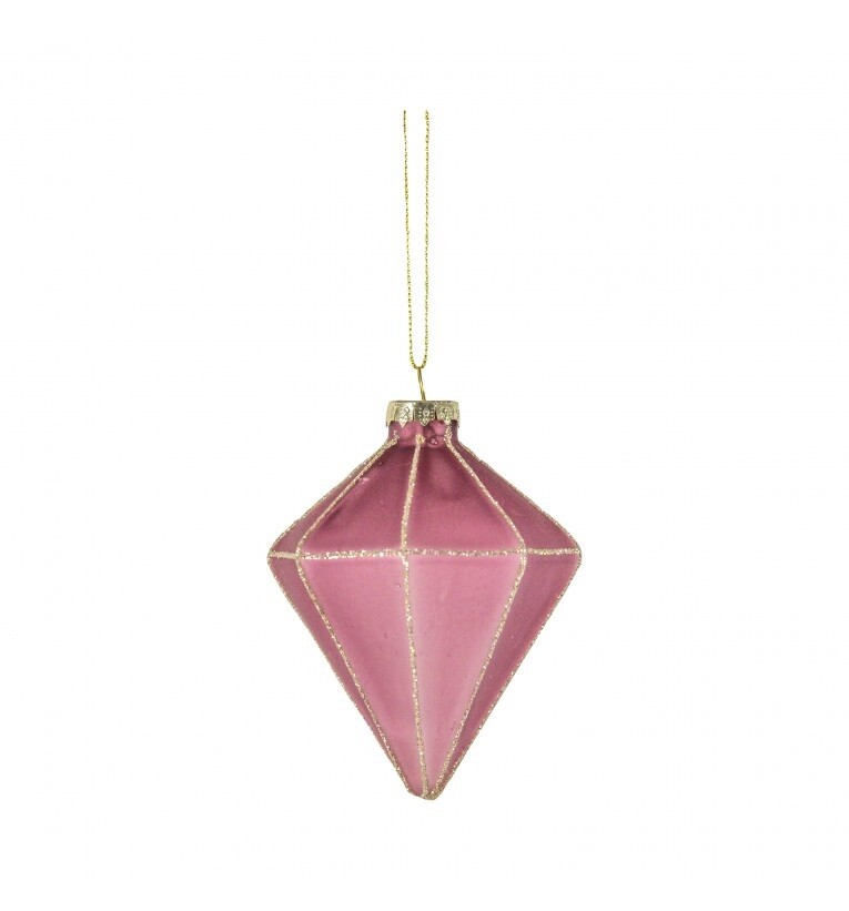 Damson Diamond Bauble