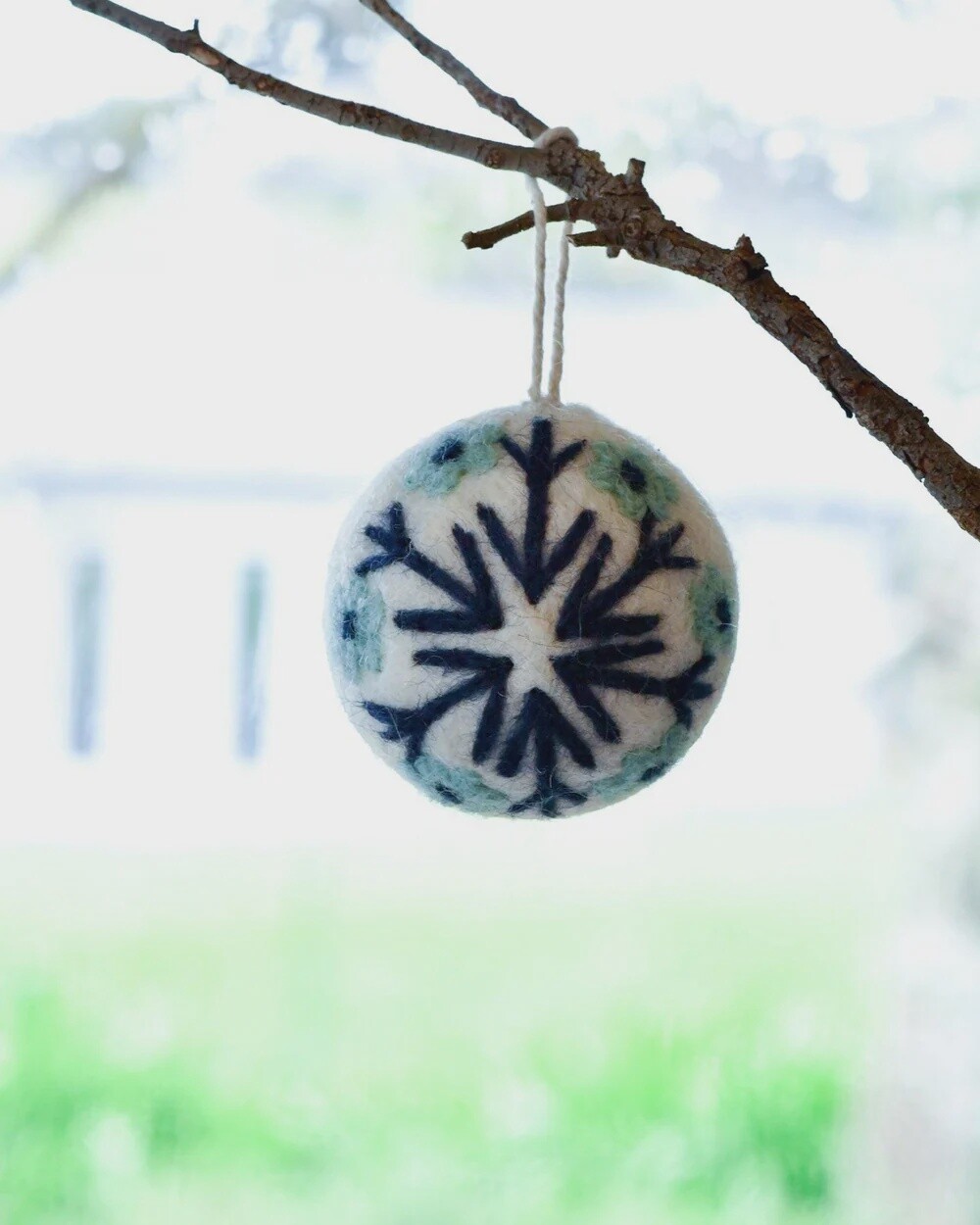 Felt Christmas Bauble Ornament