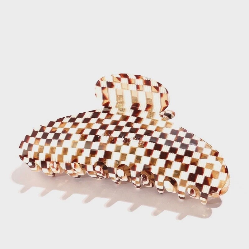 Grande Claw Clip in Gingerbread