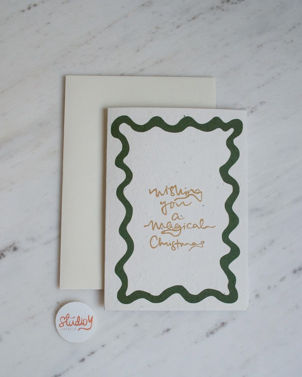Magical Christmas Greeting Card