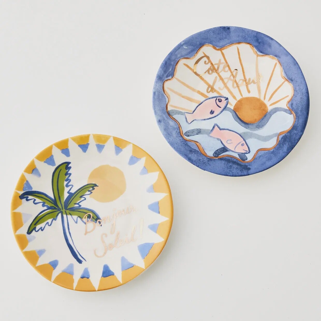 Ceramic Plate Set of 2
