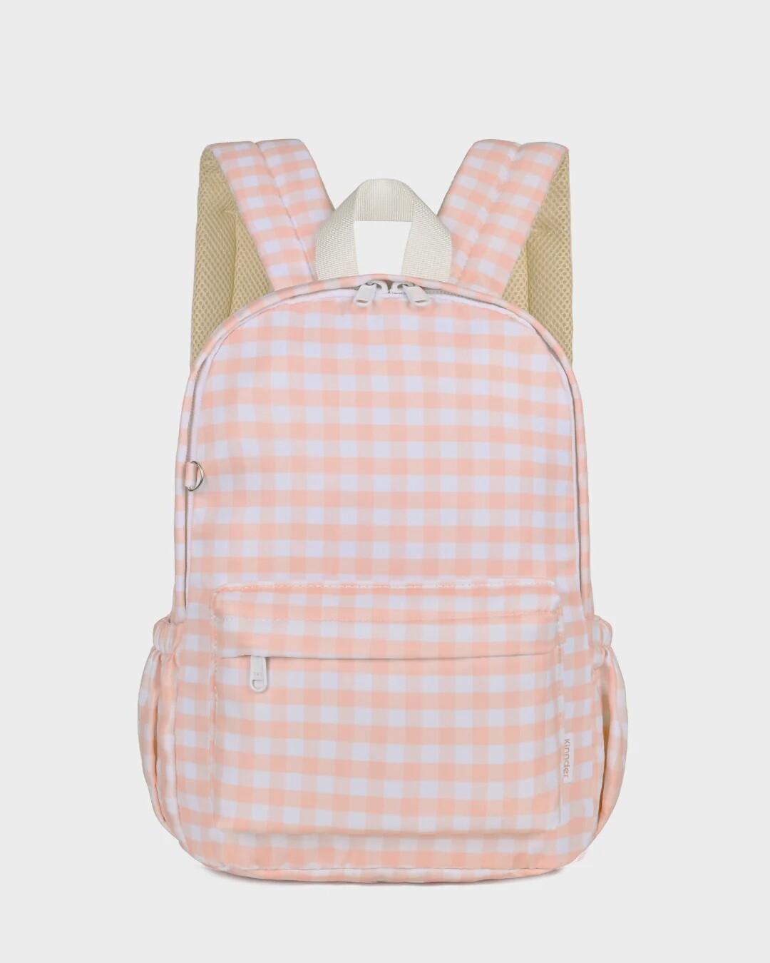 Mini Toddler/Daycare Backpack in Pink Gingham