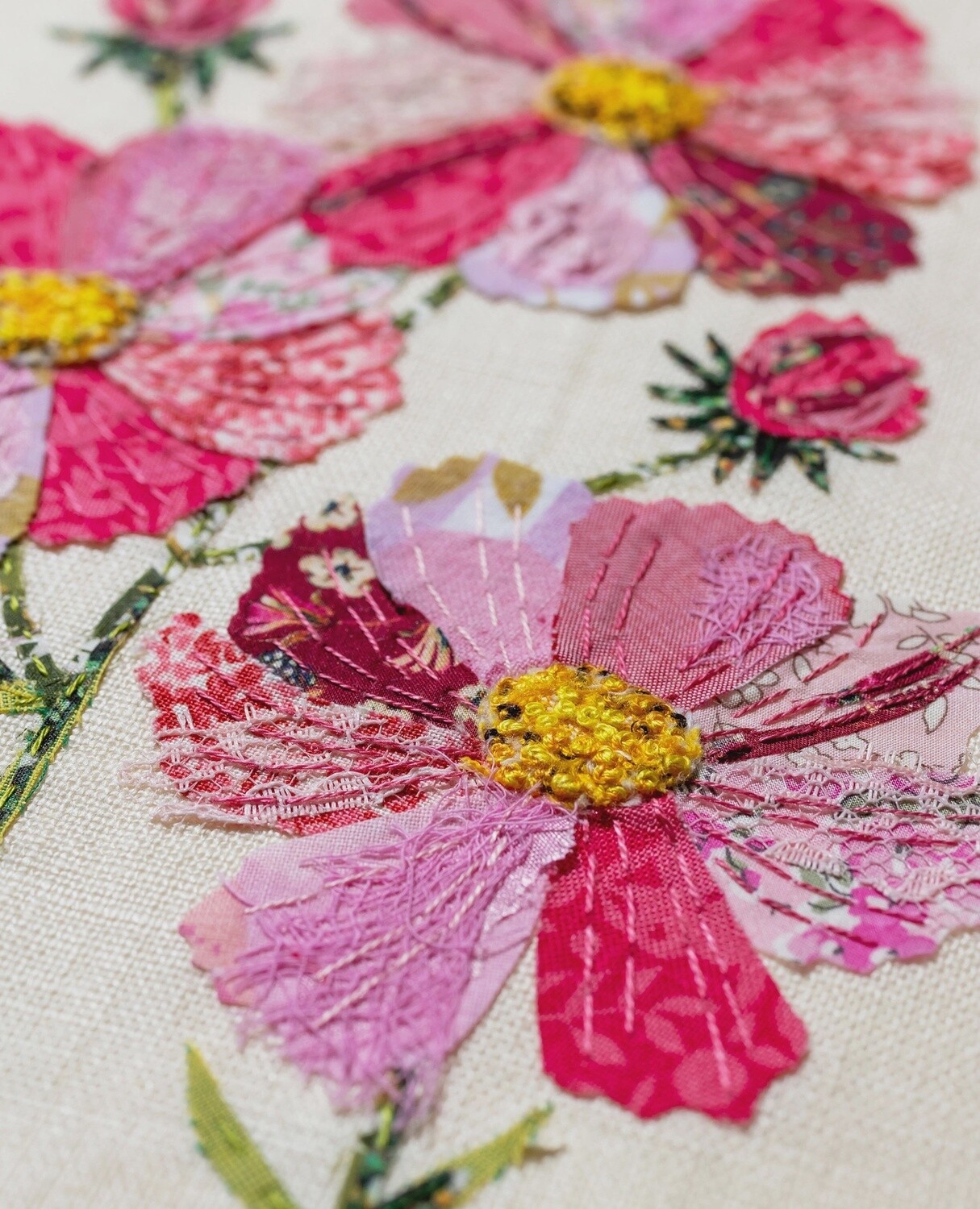 Cosmos Slow Stitching Kit