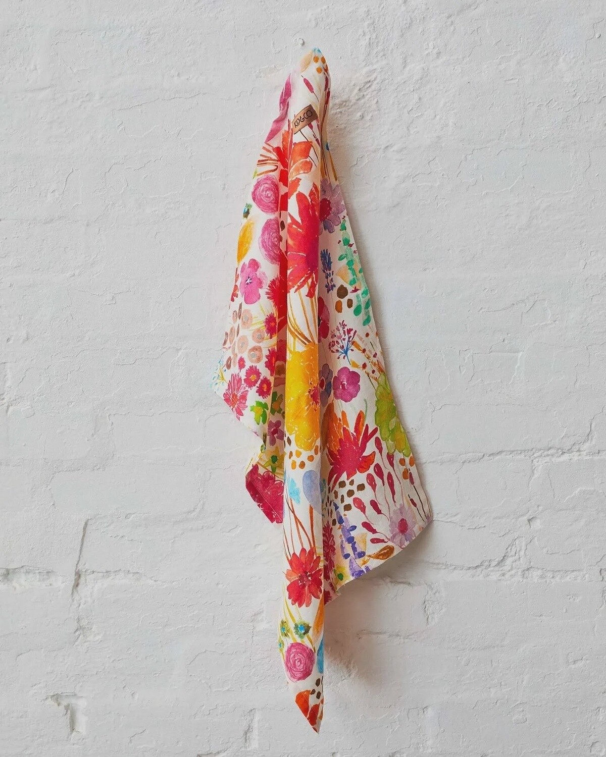 Field Of Dreams In Colour Linen Tea Towel