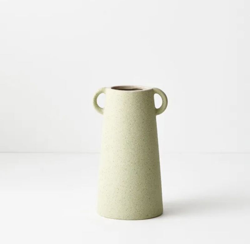 Alessia Vase in Pistachio
