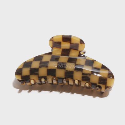 Grande Claw Clip in Soho Checkers