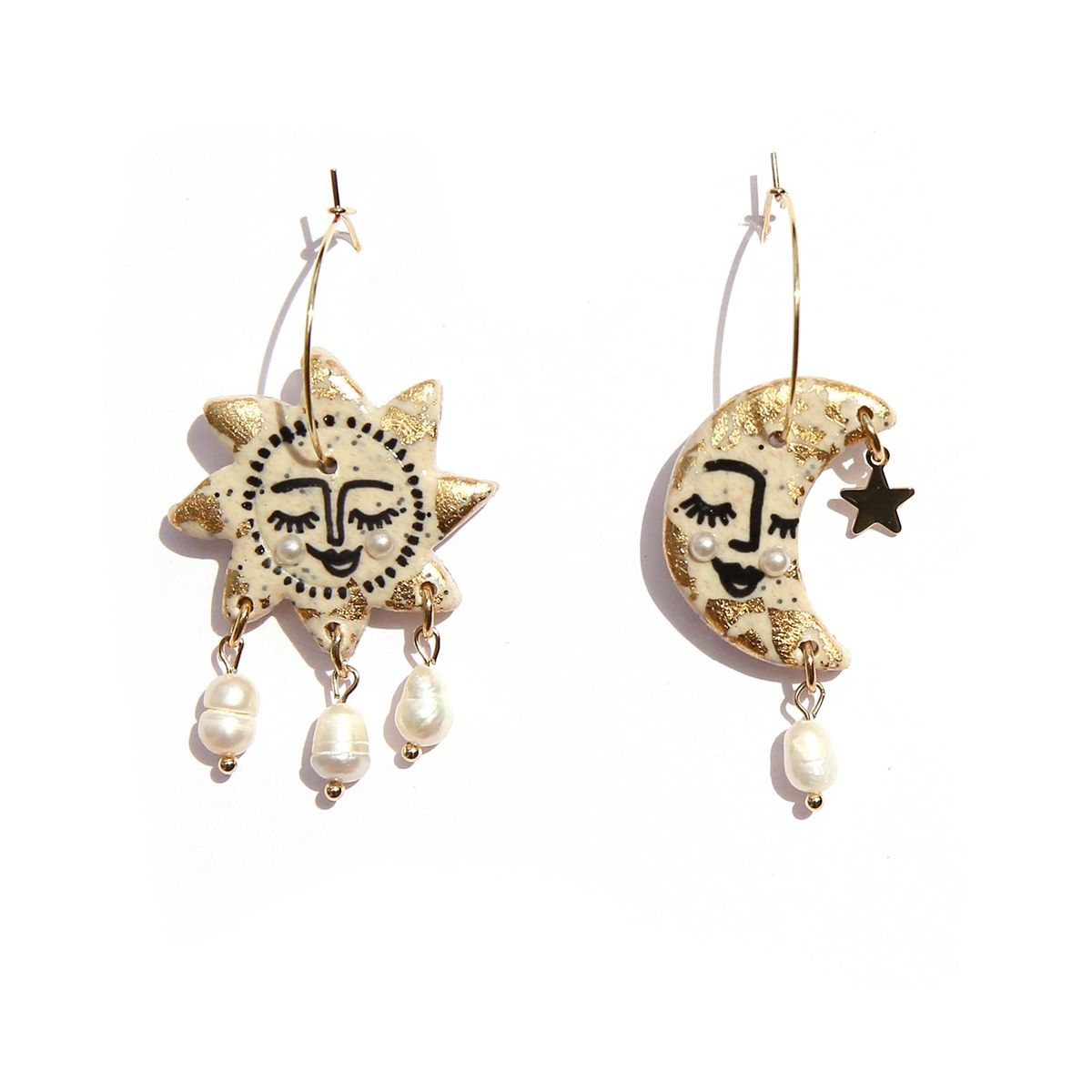 Celestrial Hoops