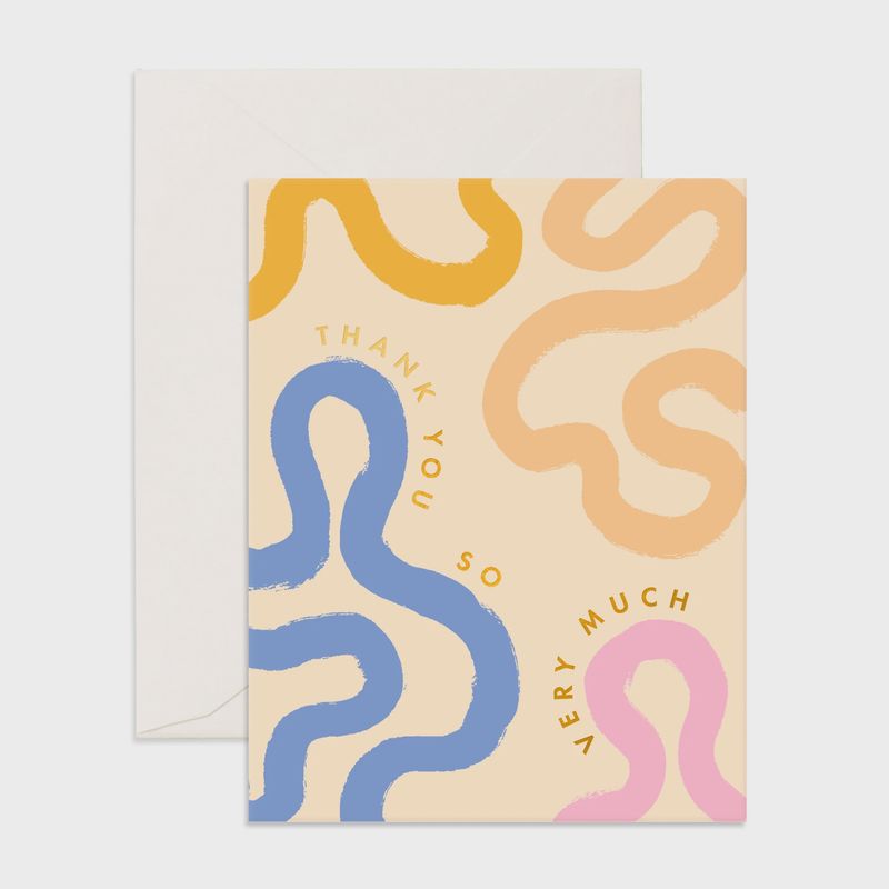 Thank You So Very Much Greeting Card
