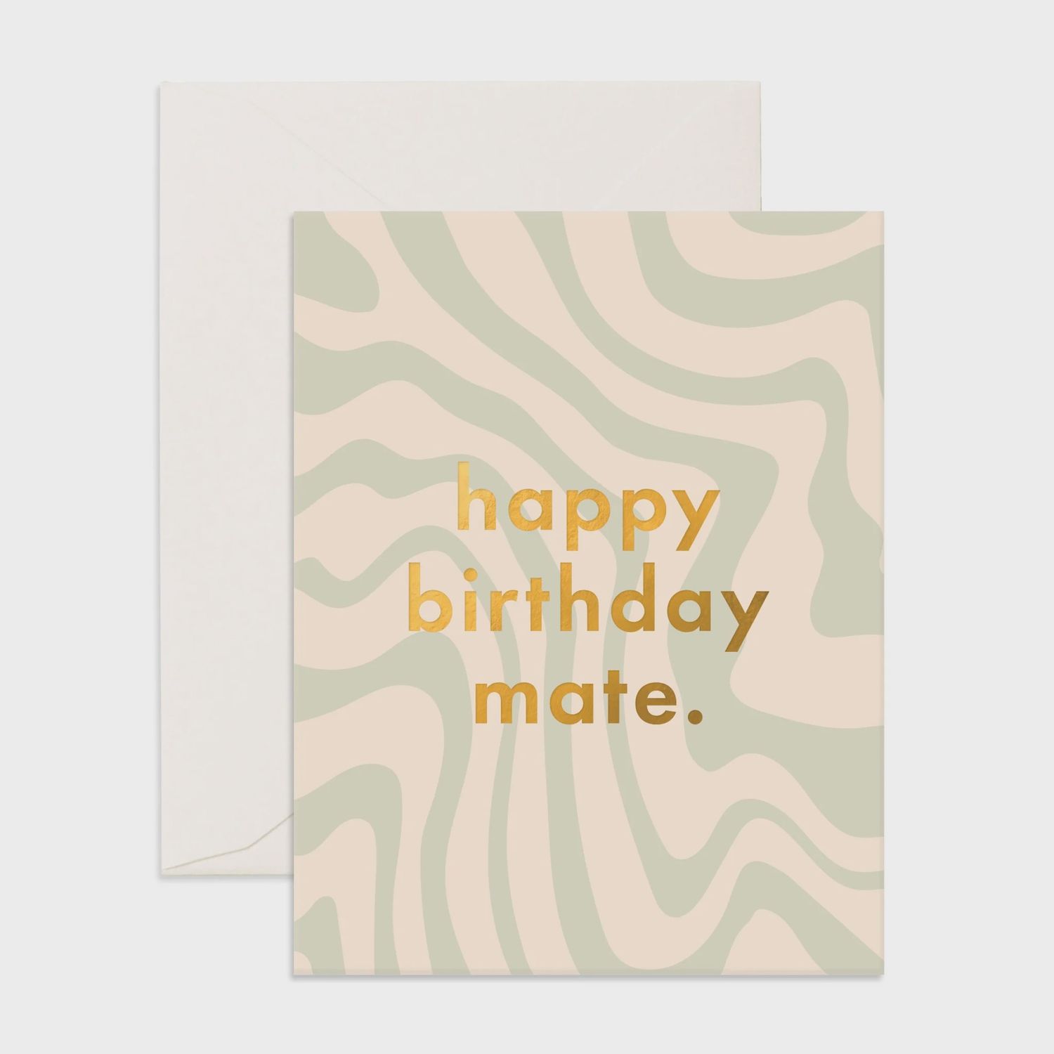 Happy Birthday Mate Greeting Card