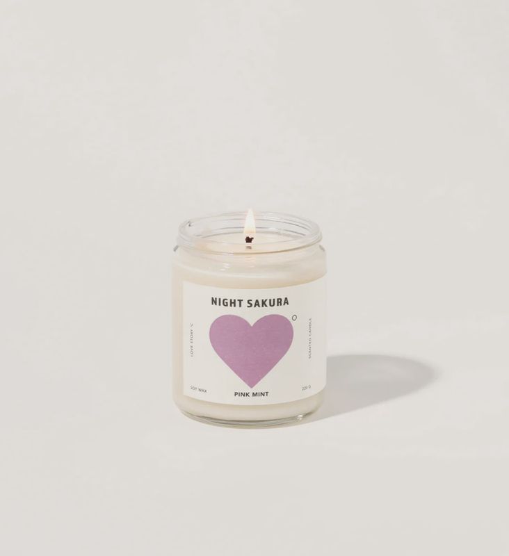 Night Sakura Soy Candle