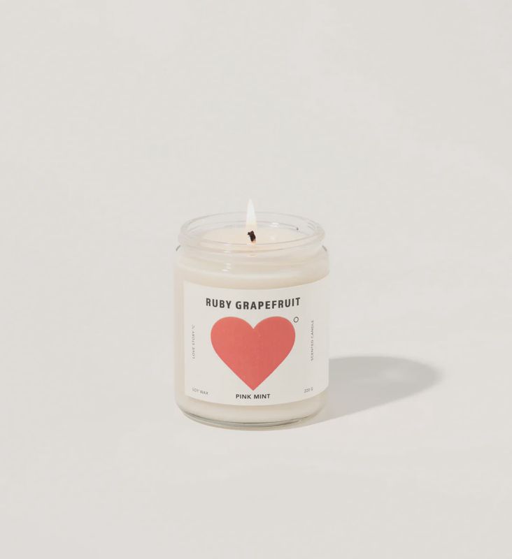 Ruby Grapefruit Soy Candle