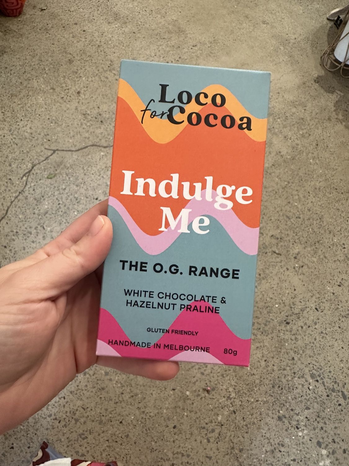 Indulge Me 80g Chocolate Bar (Gluten Free)