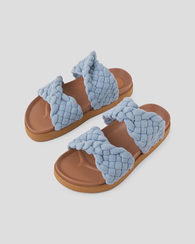 Mim Slide in Denim