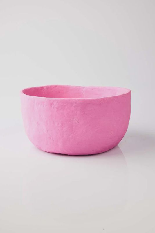 Silas Bowl in Dark Pink