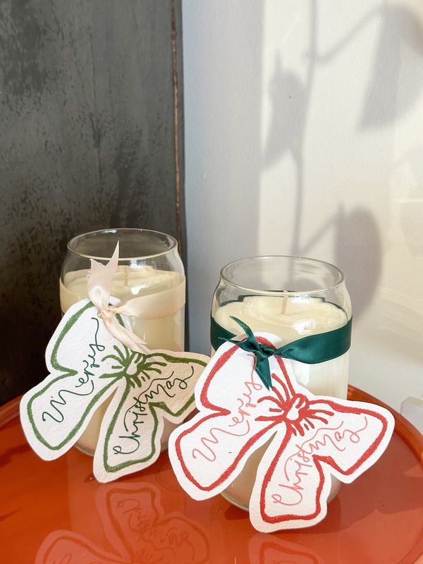 Christmas Cocktail Candles