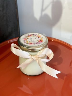 Christmas Candle Jar