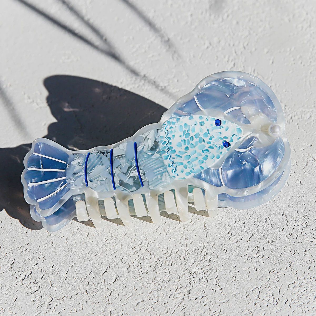 Lobster Blue Hair Claw