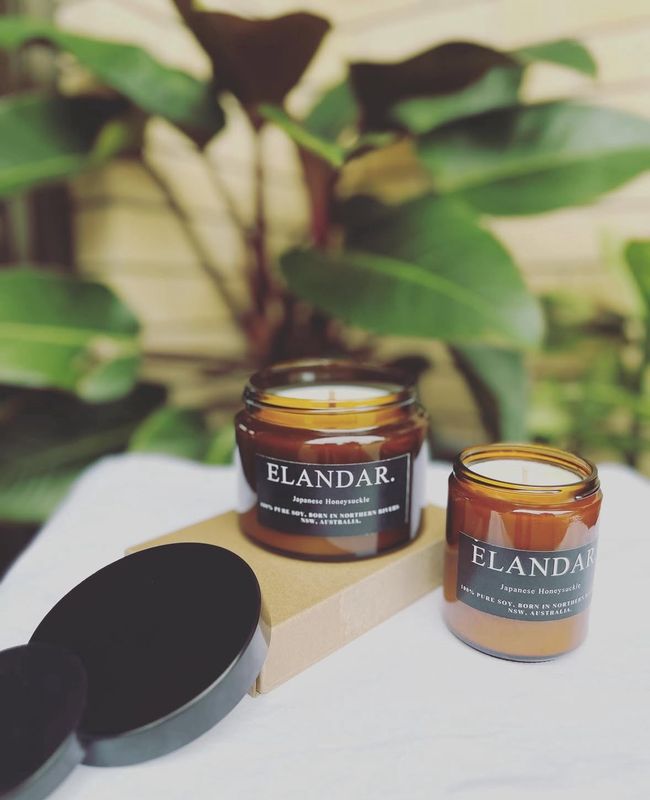 Myrrh &amp; Musk Candle by Elandar