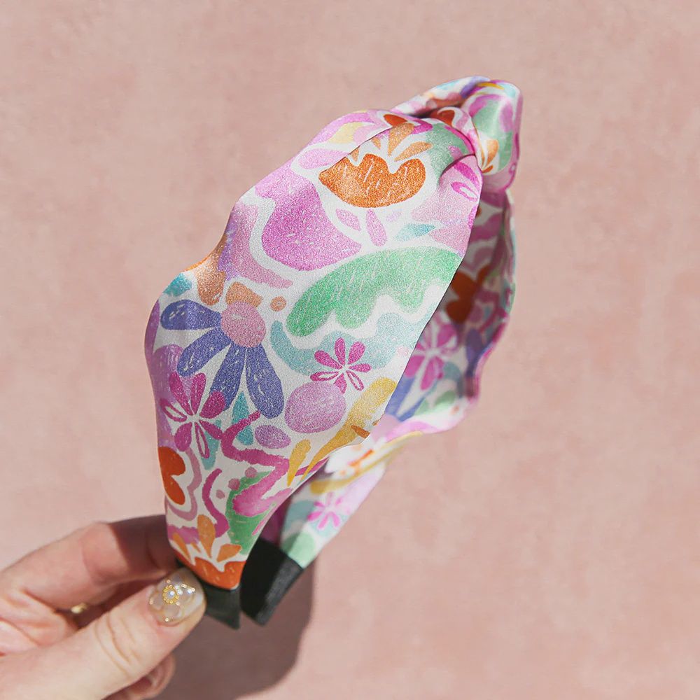 Pastel 100% Silk Headband