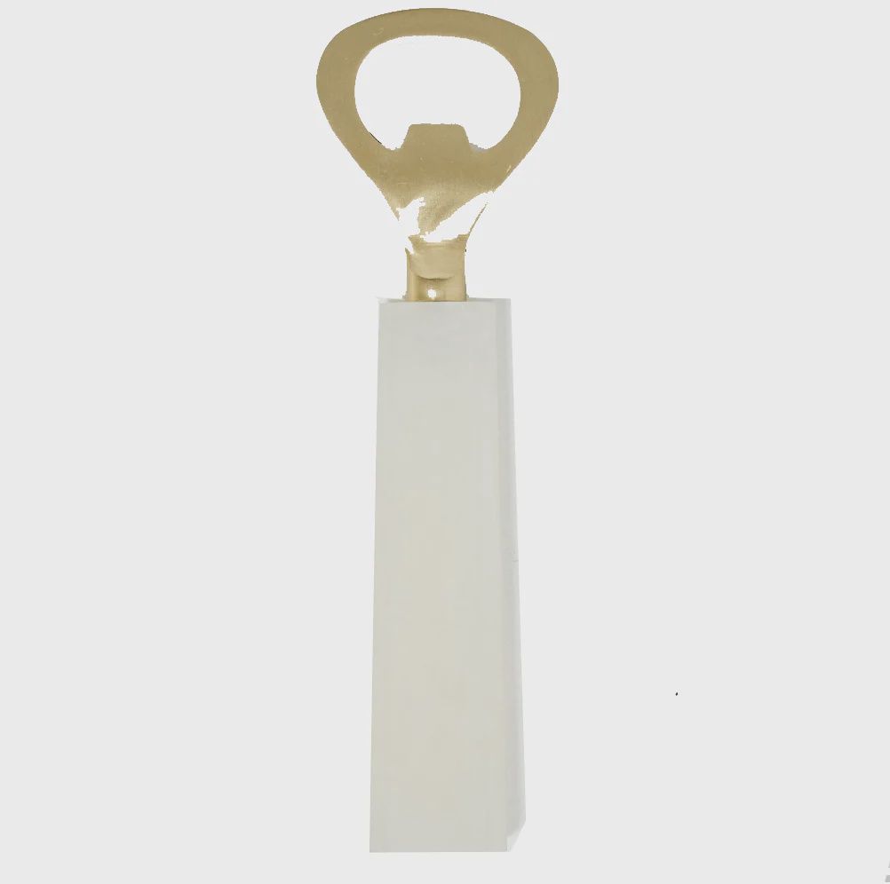 Benny Bottle Opener in White