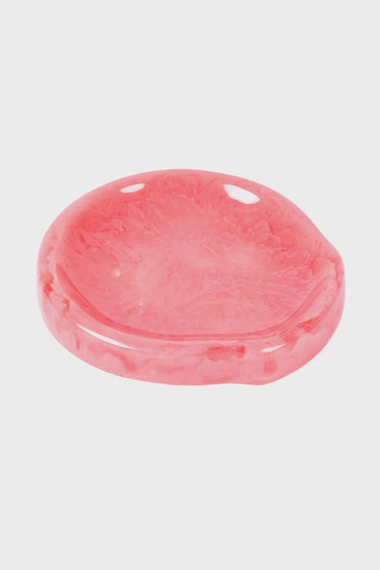 Scallop Dish in Pink